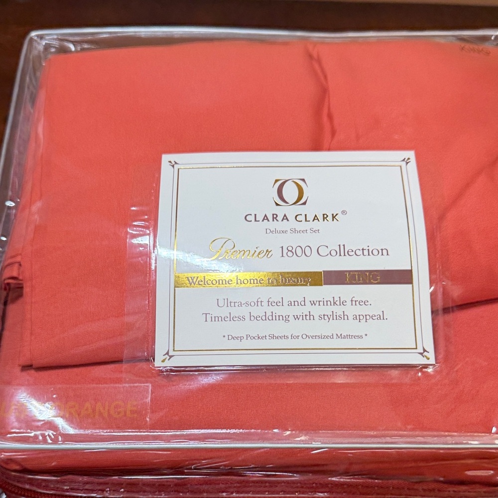 Clara‎ Clark Premier 1800 Collection in Bold Orange